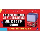 Ultra Pro toploader kemény tok 3" x 4" Regular színtelen 35pt - doboz (25 db)