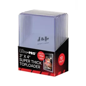   Ultra Pro toploader kemény tok 3" x 4" Super Thick színtelen 130pt - doboz (10 db)