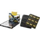 Gamegenic 18 zsebes kártya tartó mappalap 11 lyukú, oldaltöltésű kétoldalas - doboz (50db lap) - fekete