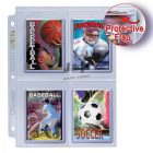 Ultra Pro 4 zsebes Platinum védőfüles TOPLOADER tartó lap, mappalap doboz