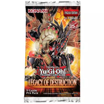 Yu-Gi-Oh! Legacy of Destruction pack csomag