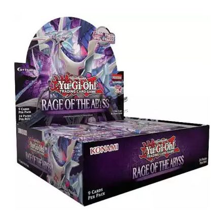 Yu-Gi-Oh! Rage of the Abyss Booster display  doboz