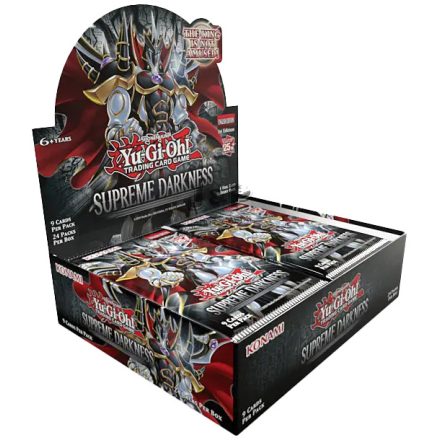 Yu-Gi-Oh! Supreme Darkness Booster display  doboz