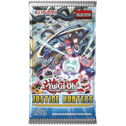 Yu-Gi-Oh! Justice Hunters pack csomag