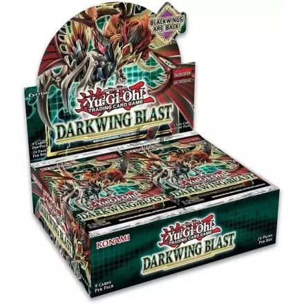 Yu-Gi-Oh! Darkwing Blast Booster display  doboz