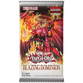 Yu-Gi-Oh! Blazing Dominion Booster pack (csomag) (EN)