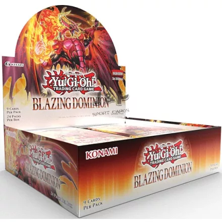 Yu-Gi-Oh! Blazing Dominion Booster display - doboz (EN)