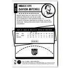 2021-22 Hoops #228 Davion Mitchell RC