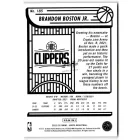2022-23 Hoops #185 Brandon Boston Jr.