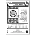 2022-23 Hoops #243 Jalen Duren RC