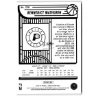 2022-23 Hoops Winter #236 Bennedict Mathurin
