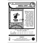 2022-23 Hoops Winter #256 Nikola Jovic