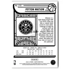 2022-23 Hoops Winter #275 Peyton Watson