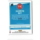 2020-21 Donruss Optic #169 Saddiq Bey RR RC