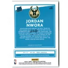 2020-21 Donruss Optic #189 Jordan Nwora RR RC