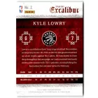 2015-16 Panini Excalibur #2 Kyle Lowry