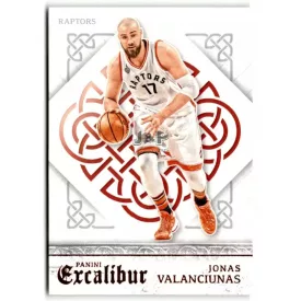 2015-16 Panini Excalibur #5 Jonas Valanciunas