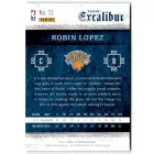 2015-16 Panini Excalibur #12 Robin Lopez