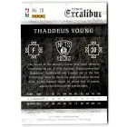 2015-16 Panini Excalibur #18 Thaddeus Young