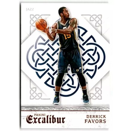 2015-16 Panini Excalibur #33 Derrick Favors