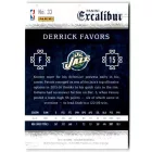 2015-16 Panini Excalibur #33 Derrick Favors