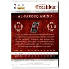 2015-16 Panini Excalibur #37 Al-Farouq Aminu