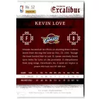 2015-16 Panini Excalibur #52 Kevin Love