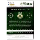 2015-16 Panini Excalibur #71 Khris Middleton