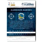 2015-16 Panini Excalibur #80 Harrison Barnes