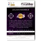 2015-16 Panini Excalibur #99 Julius Randle