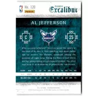 2015-16 Panini Excalibur #120 Al Jefferson