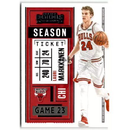 2020-21 Panini Contenders #7 Lauri Markkanen