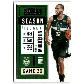 2020-21 Panini Contenders #13 Khris Middleton