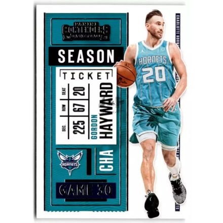 2020-21 Panini Contenders #14 Gordon Hayward