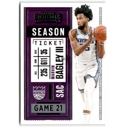 2020-21 Panini Contenders #19 Marvin Bagley III