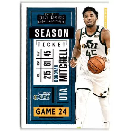 2020-21 Panini Contenders #22 Donovan Mitchell