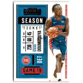 2020-21 Panini Contenders #30 Sekou Doumbouya