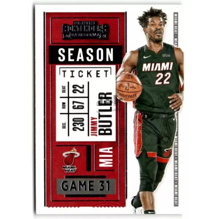 2020-21 Panini Contenders #36 Jimmy Butler