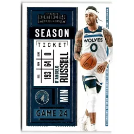 2020-21 Panini Contenders #38 D'Angelo Russell