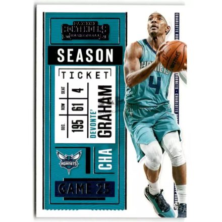 2020-21 Panini Contenders #45 Devonte' Graham