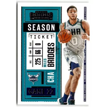 2020-21 Panini Contenders #54 Miles Bridges