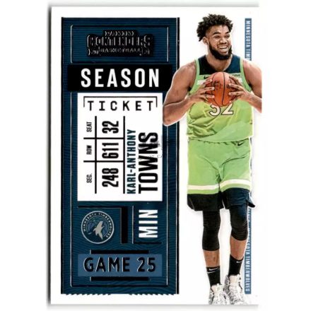 2020-21 Panini Contenders #67 Karl-Anthony Towns