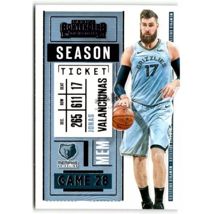 2020-21 Panini Contenders #98 Jonas Valanciunas