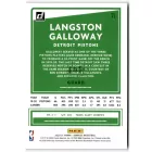 2020-21 Donruss #11 Langston Galloway