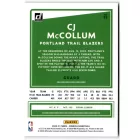 2020-21 Donruss #91 CJ McCollum