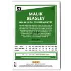 2020-21 Donruss #126 Malik Beasley