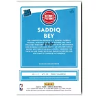 2020-21 Donruss #210 Saddiq Bey RR RC
