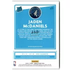 2020-21 Donruss #239 Jaden McDaniels RR RC
