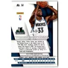 2014-15 Panini Prizm #14 Thaddeus Young