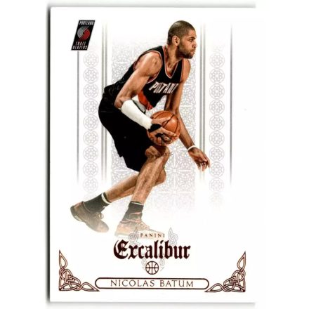 2014-15 Panini Excalibur #136 Nicolas Batum